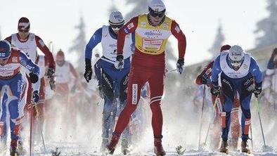 Northug pred Cologno in Hellnerjem