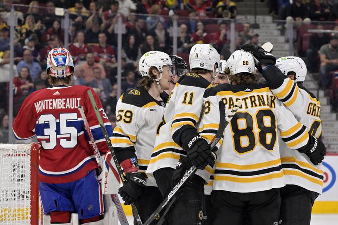Boston Bruins so redni del končali z rekordnimi 65 zmagami 135 točkami. | Foto: Guliverimage/Vladimir Fedorenko