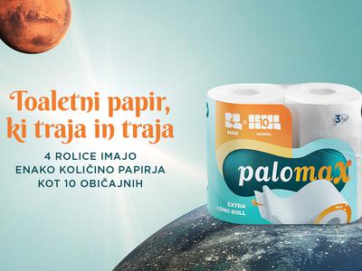 Palomax – toaletni papir, ki traja in traja!