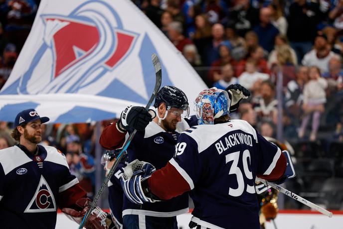 Colorado za slovo od leta 2025 s 30. zmago potrdil prvo mesto v ligi NHL #video