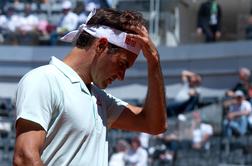 Federer in Osaka zaradi poškodb predčasno končala nastopa v Rimu