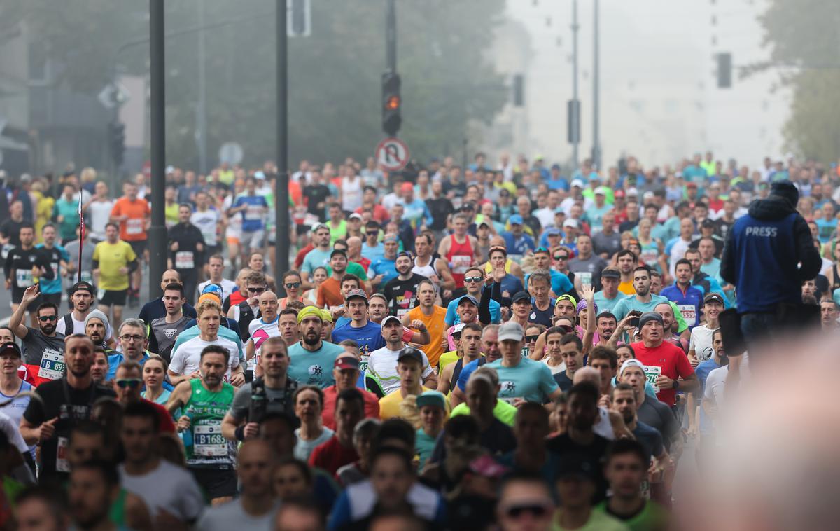 NLB 28. Ljubljanski maraton | Na nedeljskih tekih v sklopu NLB 28. Ljubljanskega maratona je startalo 13.044 tekačic in tekačev. | Foto Aleš Fevžer