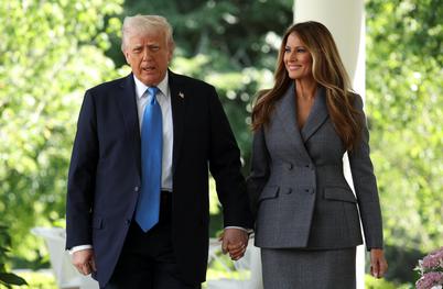 Trump razkril, kaj mu je Putin rekel o Melanii