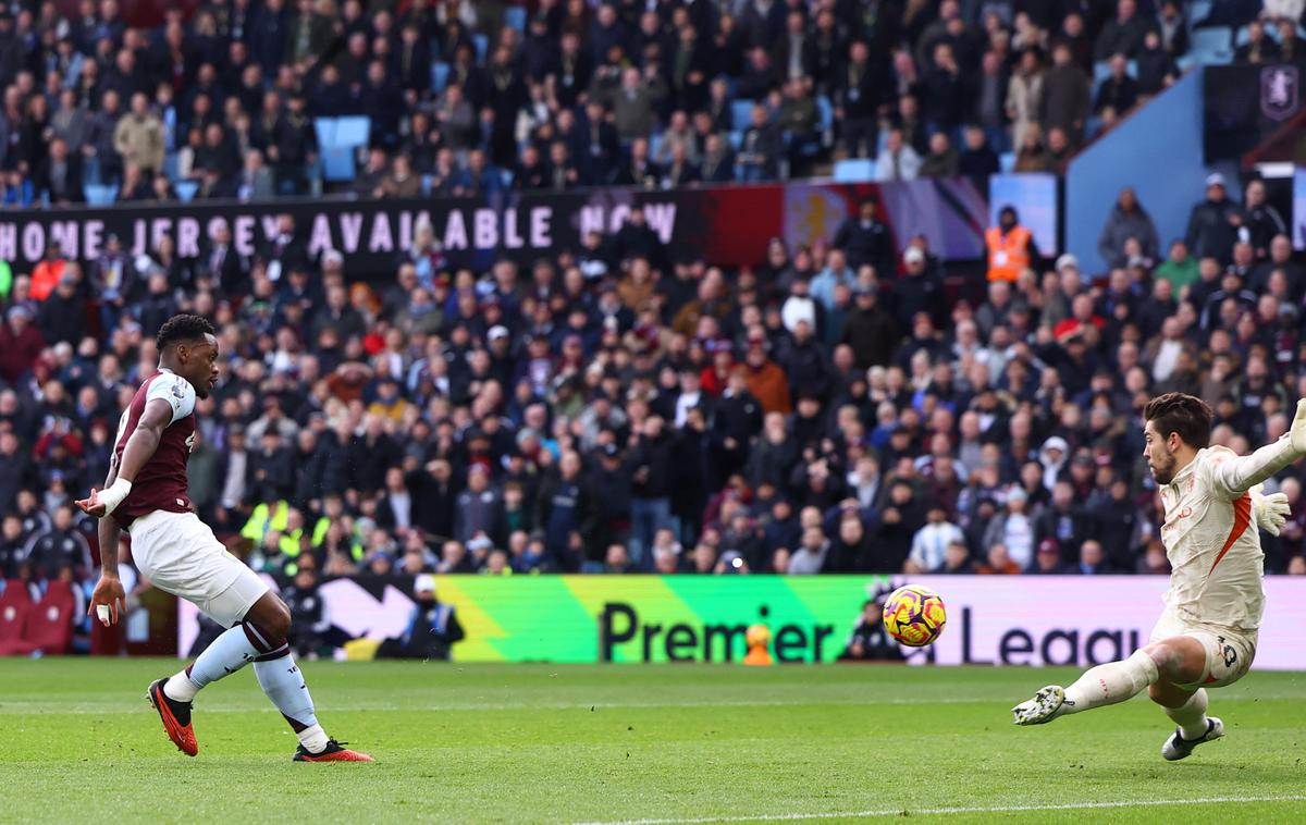 Aston Villa Jhon Duran | Jhon Duran je zadel za vodstvo Aston Ville proti Manchestru Cityju z 1:0. | Foto Reuters