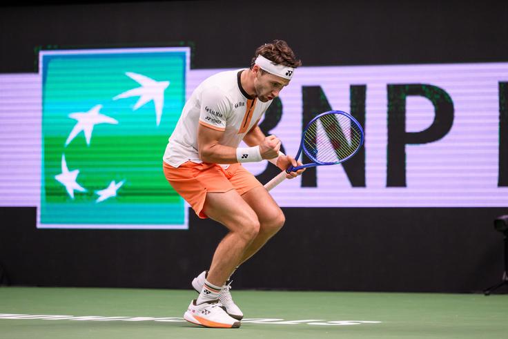 Casper Ruud je zmagovalec turnirja v Stockholmu. | Foto: Guliverimage