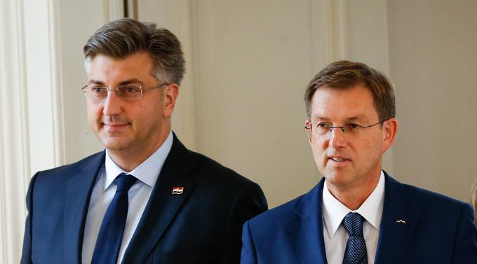 Spomnimo, da je premier Miro Cerar septembra zavrnil srečanje s hrvaškim kolegom Plenkovićem v Zagrebu. | Foto: STA ,
