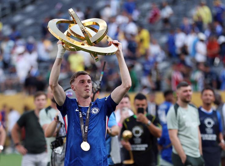 Cole Palmer je bil najboljši igralec prvenstva. | Foto: Reuters