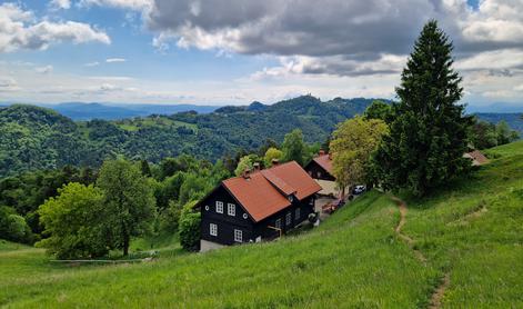 Ob skritem potočku do skrite koče z razgledom