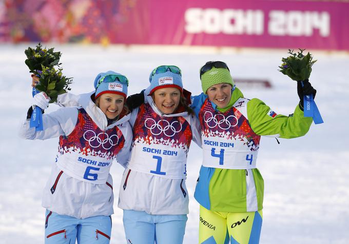Vesna Fabjan je na olimpijskih igrah v Sočiju osvojila bronasto odličje. | Foto: Reuters
