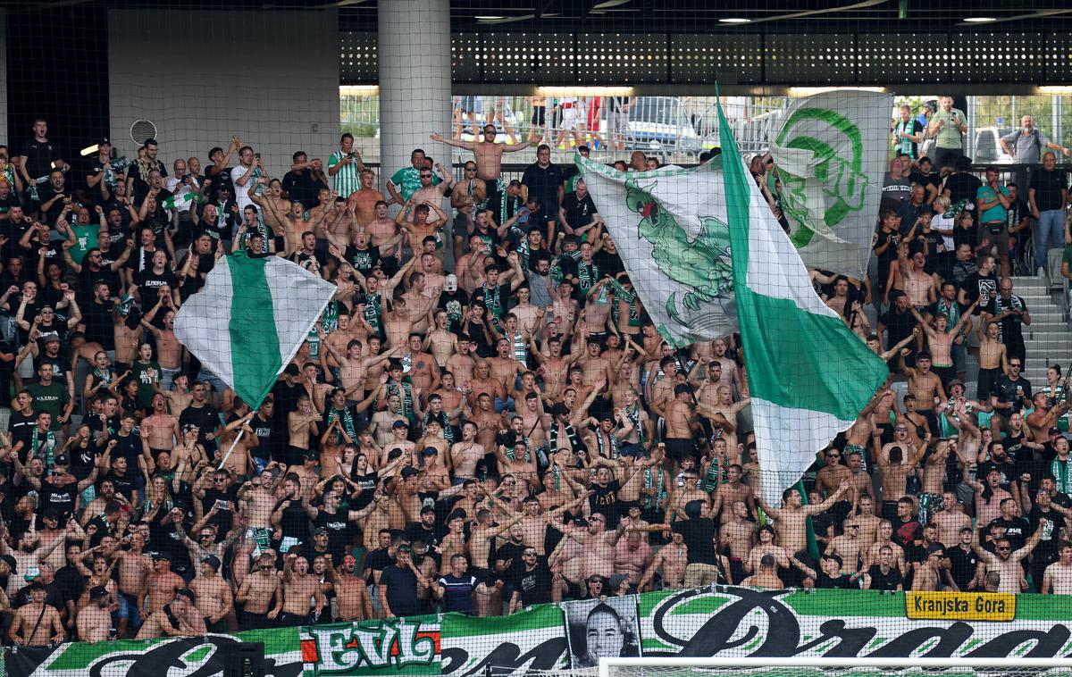 Nk Olimpija Stožice Rijeka | V Heidenheim se je odpravilo veliko navijačev Olimpije. | Foto Filip Barbalić/www.alesfevzer.com