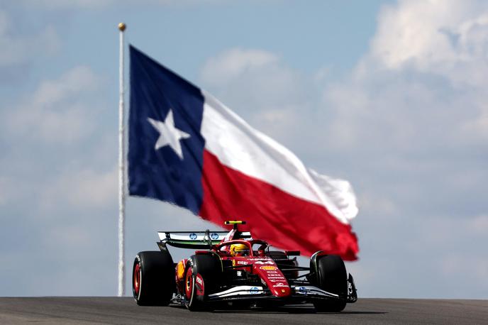 Austin Lewis Hamilton Ferrari | Lewis Hamilton zelo rad dirka v ZDA, v Austinu sicer ni zmagal že od leta 2017. | Foto Reuters