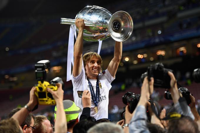 Z Realom je letos osvojil še četrti naslov evropskega prvaka. | Foto: Getty Images