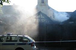 Po požaru na tržnici v Žalcu našli mrtvega