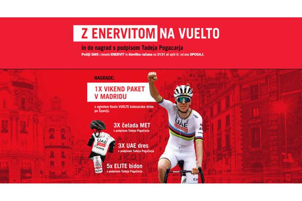 Z Enervitom na Vuelto #nagradnaigra
