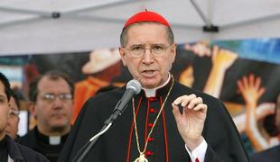Ameriški katoliki proti udeležbi nekdanjega nadškofa Los Angelesa na konklavu