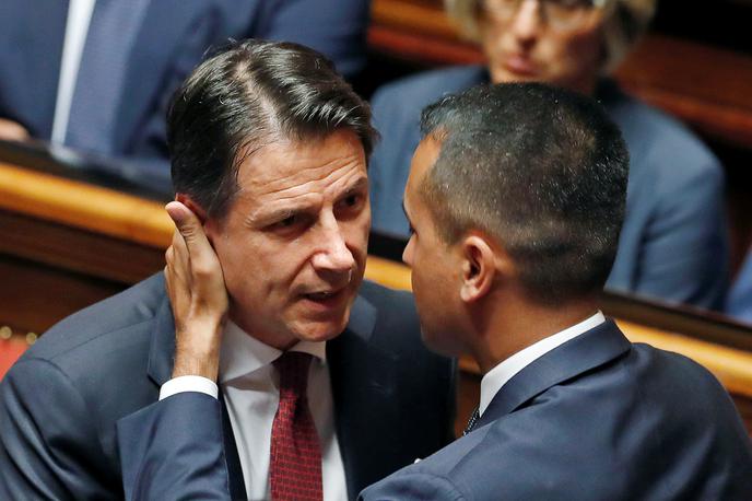 Giuseppe Conte | Italijanski premier Guiseppe Conte, ki je prejšnji teden odstopil, bi lahko še naprej vodil italijansko vlado. | Foto Reuters