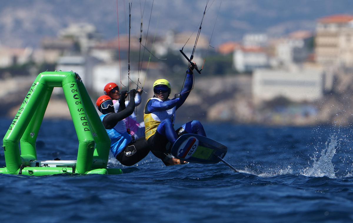 Pariz 2024 kite Toni Vodišek | Toni Vodišek je osvojil srebrno kolajno. | Foto Reuters