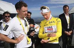 Nils Politt razkril pravi vzrok Pogačarjevih težav s kolenom na letošnjem Touru