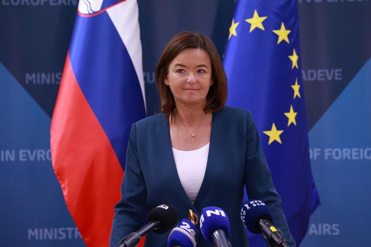 "Eskalacija ni niti v interesu Zaliva niti EU," je povedala Tanja Fajon.  | Foto: STA
