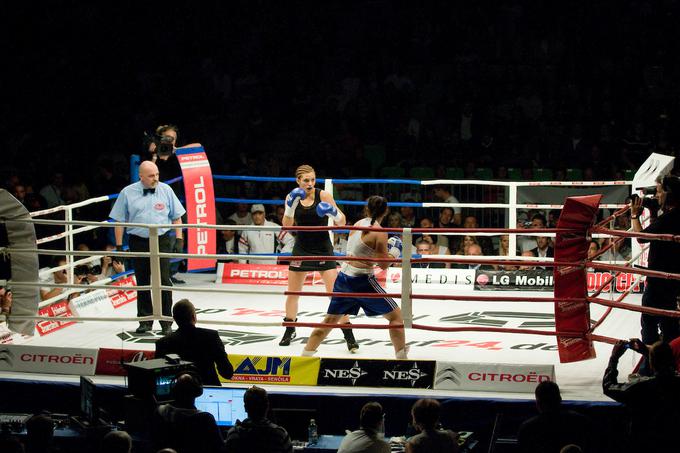Nemka kazahstanskega rodu Christina Hammer je vodilna boksarka na lestvici WBF. | Foto: Matic Klanšek Velej/Sportida