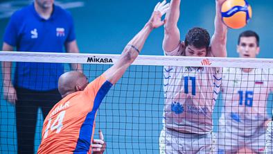 Slovenci ob odsotnosti Kovačiča in T. Šterna niso bili kos Nizozemcem