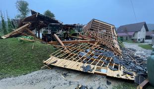 Slovenija: silovito neurje povzročilo popolno razdejanje #foto