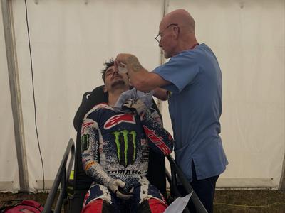 Tim Gajser kljub poškodbi očesa junaško odpeljal kvalifikacije