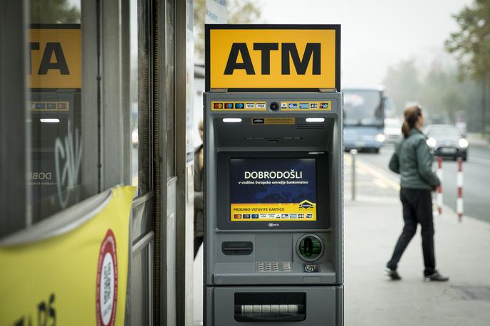 bankomat, Euronet | Foto Ana Kovač