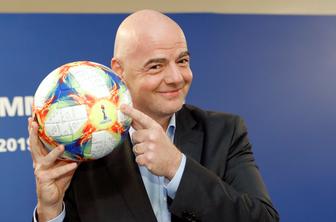 Gianni Infantino navdušen nad ženskim SP v Franciji