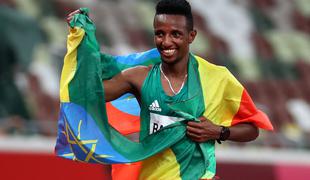 Prva končna atletska odločitev OI v Tokiu Etiopijcu Baregi