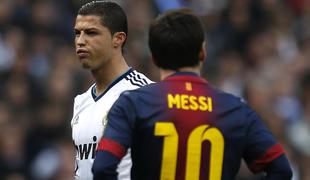 Messi vreden skoraj dvakrat več od Ronalda