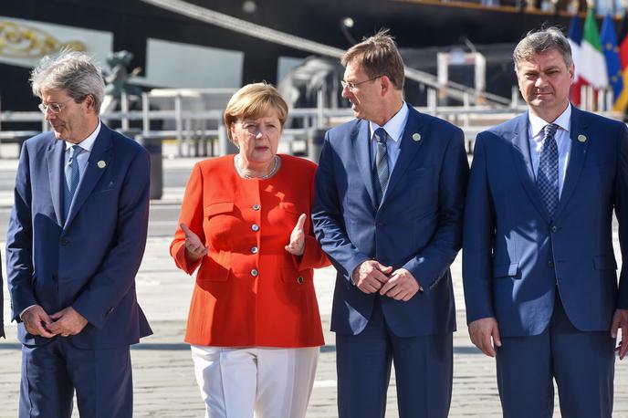 Miro Cerar Angela Merkel Trst | Foto STA