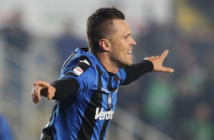 Josip Iličić je dosegel že osmi zadetek v serie A v tej sezoni in pomagal Atalanti do pomembne zmage  nad Fiorentino. | Foto: Getty Images