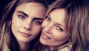 Cara in Kate za Burberry