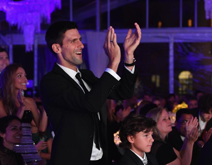 Novak Đoković želi s svojo fundacijo pomagati srbskim otrokom. | Foto: Guliverimage/Getty Images