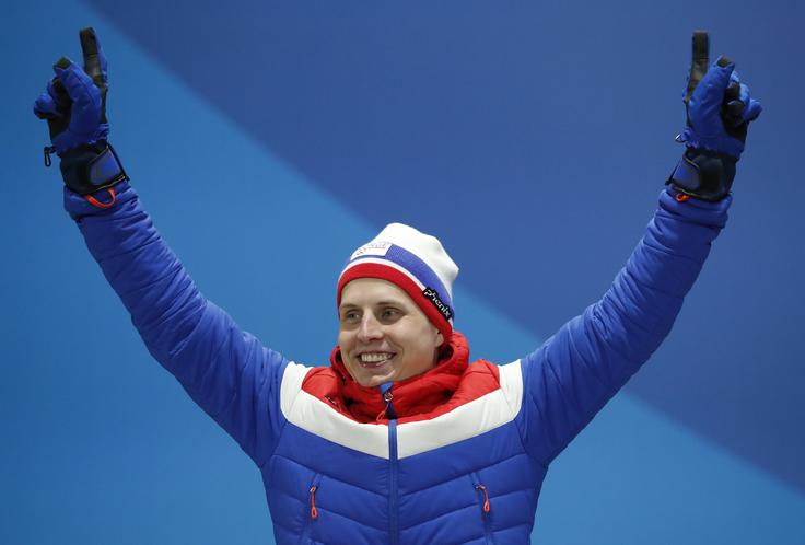 Simen Krüger se je pred štirimi leti večkrat znašel na zmagovalnem odru na olimpijskih igrah. | Foto: Reuters