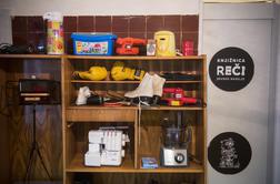 Potrebujete vrtalni stroj ali aparat za sladoled? Sposodite si ga v Knjižnici reči.