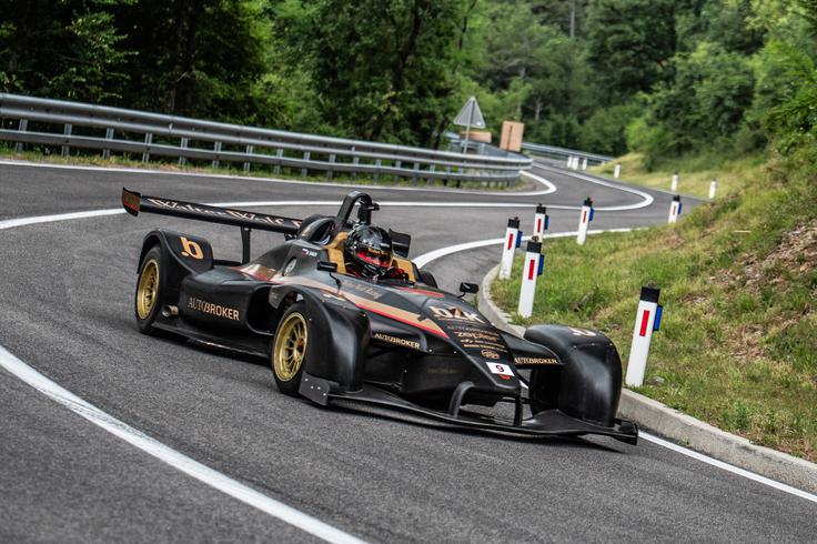 Na dirki v Podnanosu je postavil nov slovenski rekord. | Foto: RaceReport