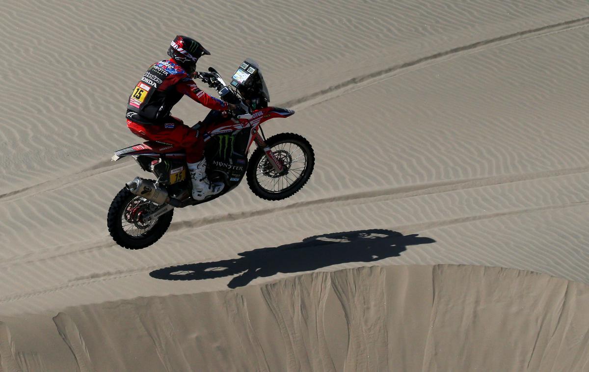 Ricky Brabec | Ricky Brabec je predčasno končal reli Dakar. | Foto Reuters