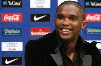 Eto'o kaznovan zaradi protimadridskih pesmi