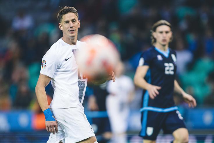 Andres Vombergar je eden od sedmerice povabljenih, ki ne igrajo v Sloveniji. | Foto: Grega Valančič/Sportida