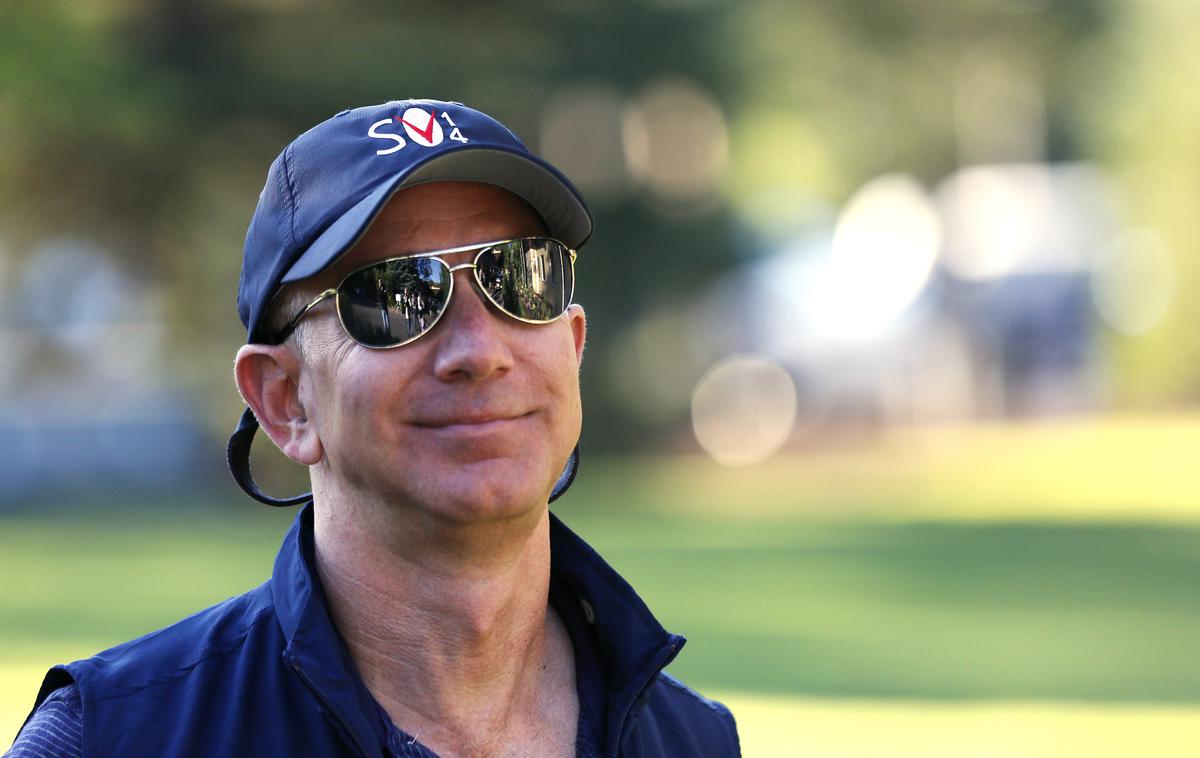 Jeff Bezos | Vrednost premoženja Jeffa Bezosa, ki je ustanovil spletnega veletrgovca Amazon, znaša približno 105 milijard evrov. | Foto Reuters
