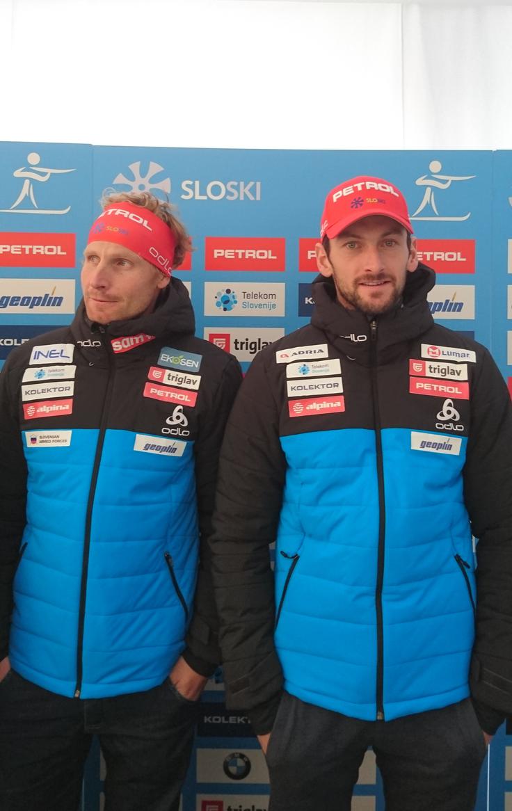 Prva slovenska biatlonska aduta zime | Foto: Simon Kavčič