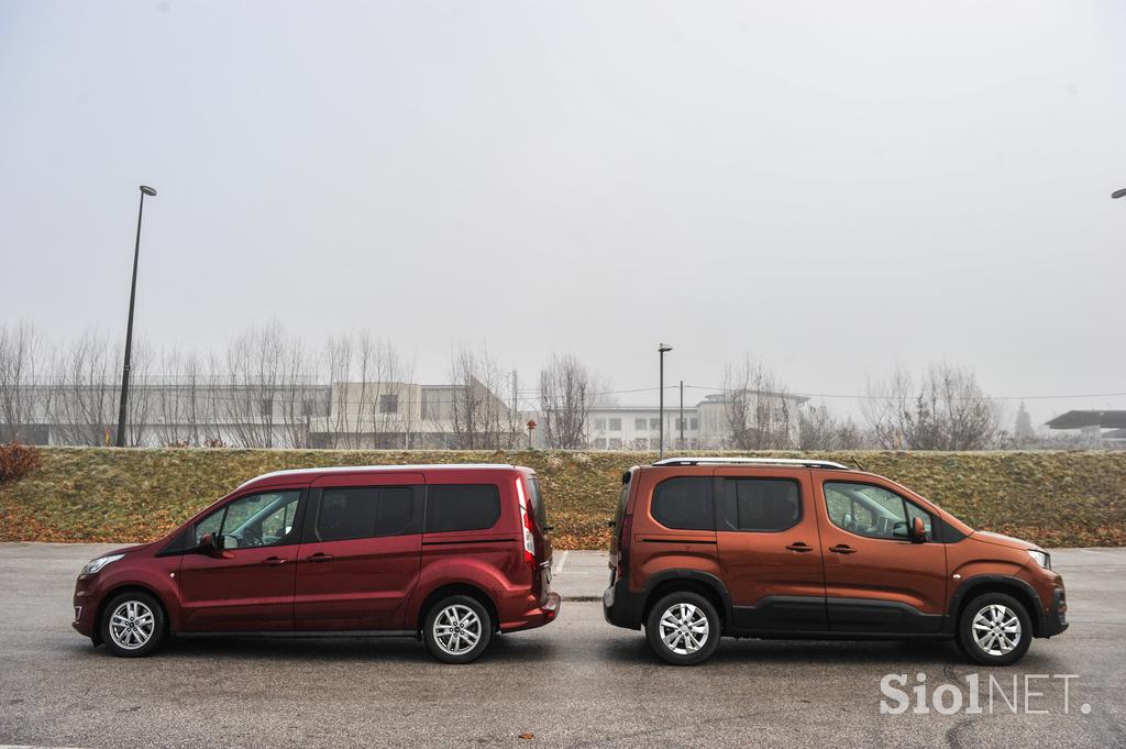 Ford tourneo courier in peugeot rifter
