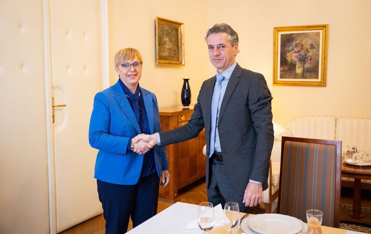 Golob Pirc Musar | Predsednica republike Nataša Pirc Musar in premier Robert Golob  | Foto STA