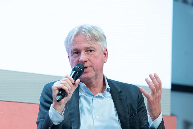 "Takšnih avtorjev ni veliko," je povedal Boos | Foto: Matic Prevc/STA