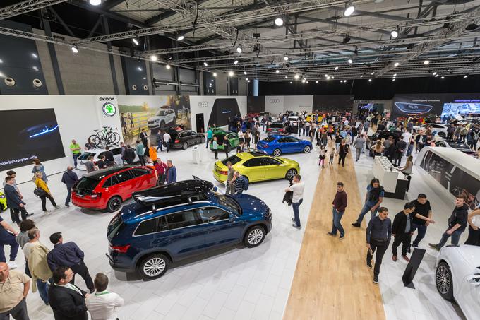Največ so lani v svojo razstavno halo vložili pri Porsche Slovenija, največjemu avtomobilskemu trgovcu v Sloveniji. | Foto: Gospodarsko razstavišče