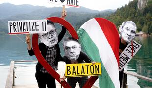 Protest na BSF: "Bled naj ne postane Balaton"