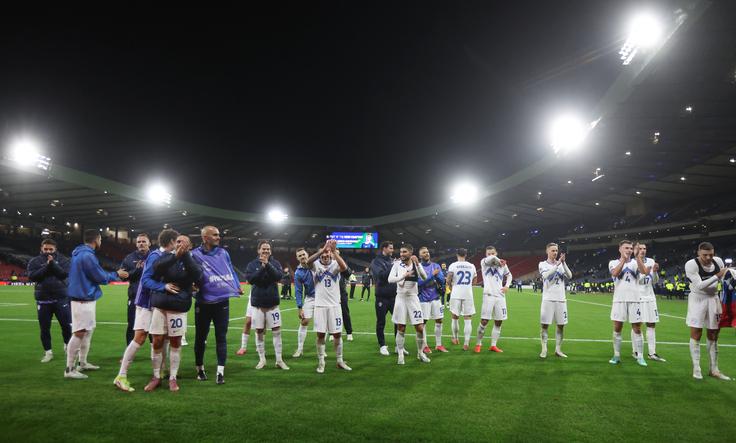 Slovenija v zadnja dva kroga lige narodov vstopa kot drugouvrščena reprezentanca skupine B1. | Foto: Reuters