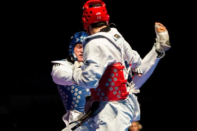 Ivan Trajković, taekwondo | Ivana Trajkovića je v tretjem krogu SP premagal Mehičan Carlos Sansores. | Foto Vid Ponikvar